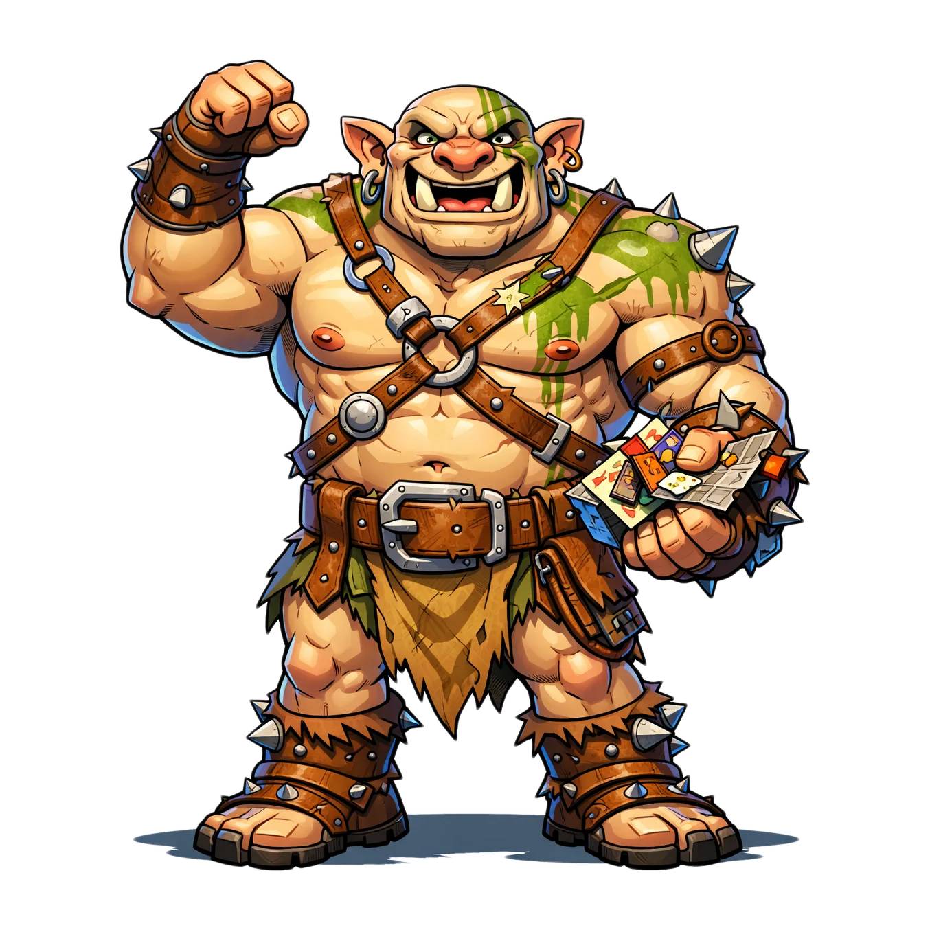 The Dumb Warlord — mascotte de BLASTE